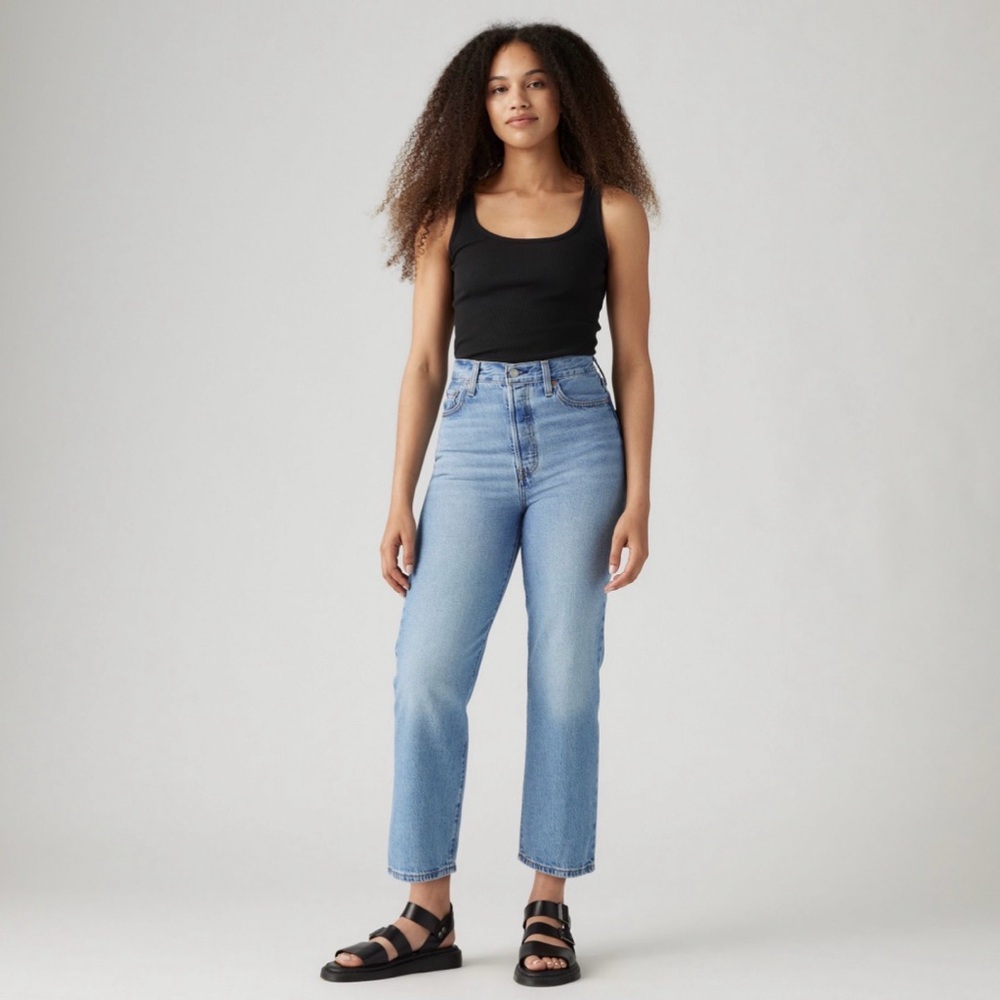 Levi's Light Blue Women's Ankle Jeans